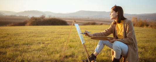Art as Meditation: How Painting Landscapes Can Promote Healing