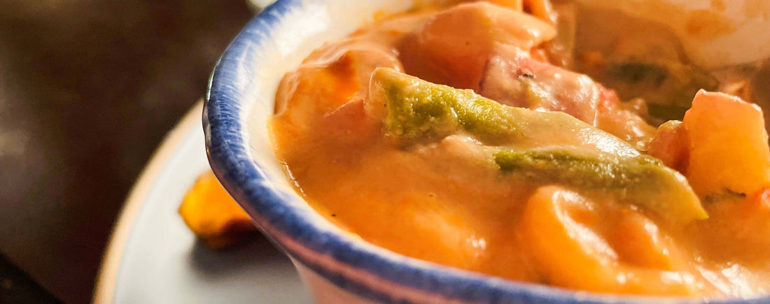 Creamy Tomato Minestrone Soup to Nourish Your Soul