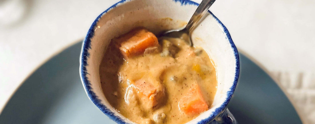 Warm Up with Sweet Potato Black Bean Soup