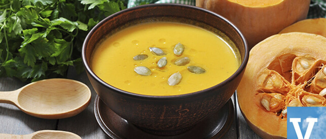 What’s Cookin’?  Vata-Friendly Pumpkin Soup Recipe