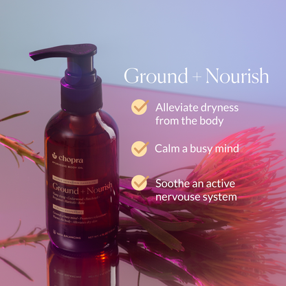 Ground + Nourish Ayurvedic Body Oil