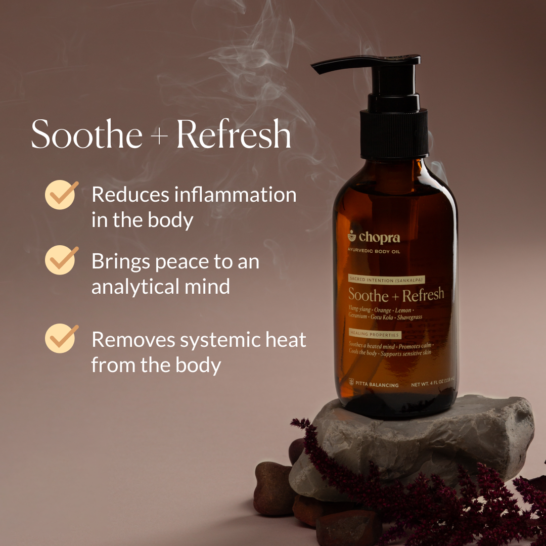 Soothe + Refresh Ayurvedic Body Oil