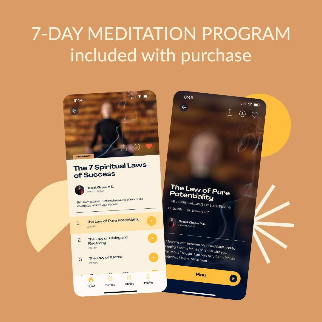 7 Day Meditation Journey (free with kit)